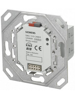 UP 510/03 (арт.): Модуль дискретных выходов, 2 x AC 230 V, 10 A, с монтажной рамкой и интерфейсом BTI