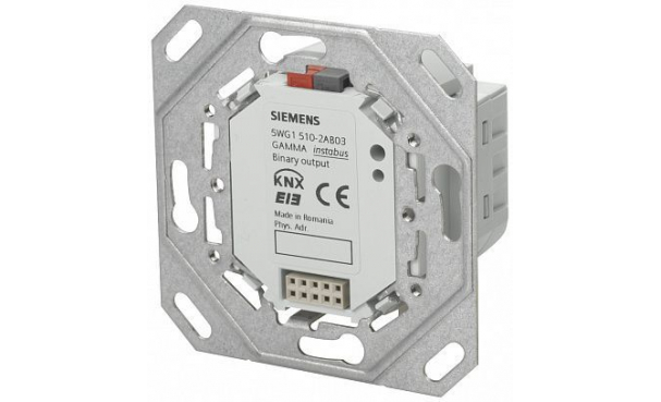 UP 510/03 (арт.): Модуль дискретных выходов, 2 x AC 230 V, 10 A, с монтажной рамкой и интерфейсом BTI