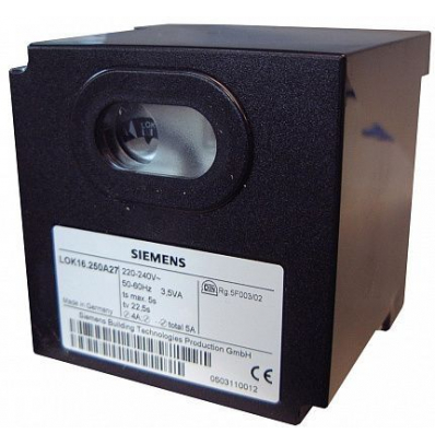 LGK16.333A17 (арт.): Газовый автомат горения, t1 = 31,5 с, TSA = 3 с, AC110В