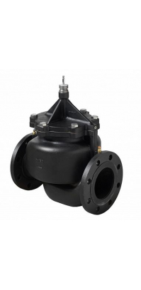 VPF43.150F200 (арт.): Седельный клапан со встроенным регулятором перепада давления (Комбиклапан) 2-х ходовой, PN16,  32…195 куб.м./час, DN150, 1…120 C, фланцевый