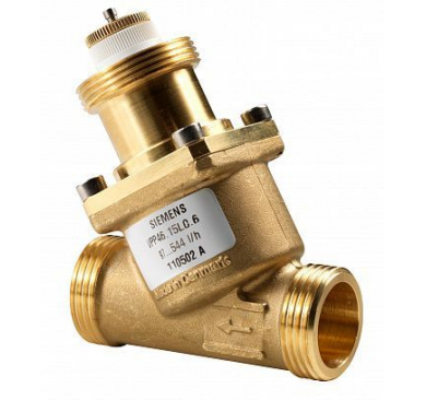 VPP46.20F1.4 (арт.): Седельный клапан со встроенным регулятором перепада давления (Комбиклапан) 2-х ходовой, PN16,  220…1330 куб.м./час, DN20, 1…120 C, резьбовой