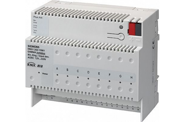 N 263E01 (арт.): Модуль входов двоичных N 263/Е1, 8 ВХОДОВ AC/DC 12…230V