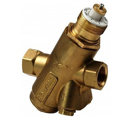VPI45.25F1.5 (арт.): Седельный клапан со встроенным регулятором перепада давления (Комбиклапан) 2-х ходовой, PN16,   куб.м./час, DN25, 1…120 C, резьбовой
