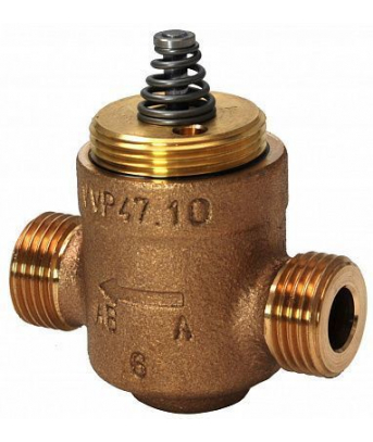 VVP47.10-1.6S (арт.): Клапан седельный 2-х ходовой, PN16, Kvs 1,6, DN10, , резьбовой