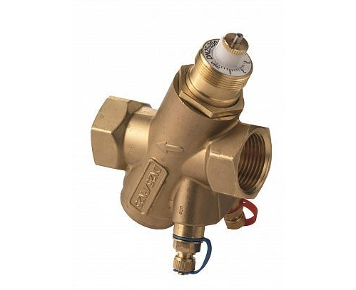 VPI45.20F0.9Q (арт.): Седельный клапан со встроенным регулятором перепада давления (Комбиклапан) 2-х ходовой, PN16,   куб.м./час, DN20, 1…120 C, резьбовой, с патрубками для замера давления