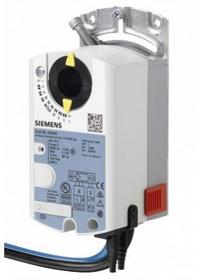 GDB181.1E/MO (арт.): Компактный контроллер VAV с Modbus RTU, AC 24 В, 5 Нм, 150 сек, 300 Па