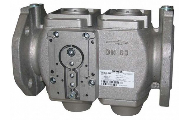 VGD40.065U (арт.): Двойной газовый клапан, DN65, резьбовое соединение 2½ "(США).